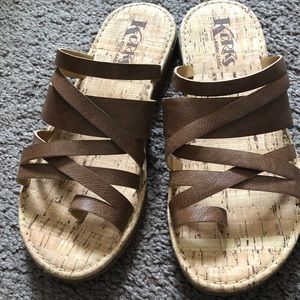 Korks Sandals-korkease
